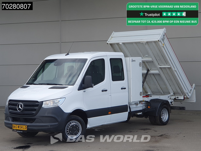 Mercedes-Benz Sprinter 514 CDI Kipper met Kist Dubbel Cabine Dubbellucht 3,5t Trekhaak Airco Cruise Euro6 Kieper Tipper Benne Airco Dubbel cabine Trekh - Малотоннажный самосвал: фото 1 Mercedes-Benz Sprinter 514 CDI Kipper met Kist Dubbel Cabine Dubbellucht 3,5t Trekhaak Airco Cruise Euro6 Kieper Tipper Benne Airco Dubbel cabine Trekh - Малотоннажный самосвал: фото 1