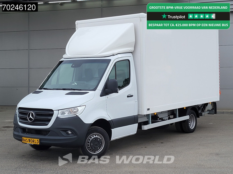Mercedes-Benz Sprinter 515 CDI Automaat 1000kg Laadklep Dubbellucht Bakwagen MBUX Airco Cruise MBUX Koffer Meubelbak 21m3 Airco Cruise control - Малотоннажный фургон: фото 1 Mercedes-Benz Sprinter 515 CDI Automaat 1000kg Laadklep Dubbellucht Bakwagen MBUX Airco Cruise MBUX Koffer Meubelbak 21m3 Airco Cruise control - Малотоннажный фургон: фото 1