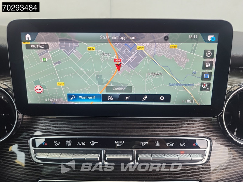 Микроавтобус, Пассажирский фургон Mercedes-Benz V- Klasse 300 V300 L3H1 Navi Camera CarPlay PDC Airco Cruise Ex.BPM/BTW 7 persoons Airco Cruise control: фото 17