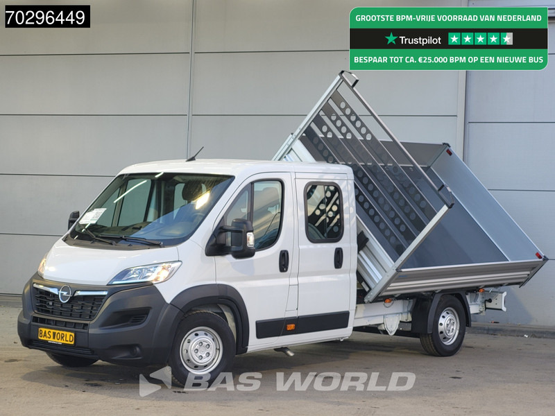 Opel Movano 140PK Driezijdige Kipper Dubbel Cabine Airco Cruise Euro6 Tipper Benne Kieper Dreiseitenkipper Airco Cruise control - Малотоннажный самосвал: фото 1 Opel Movano 140PK Driezijdige Kipper Dubbel Cabine Airco Cruise Euro6 Tipper Benne Kieper Dreiseitenkipper Airco Cruise control - Малотоннажный самосвал: фото 1