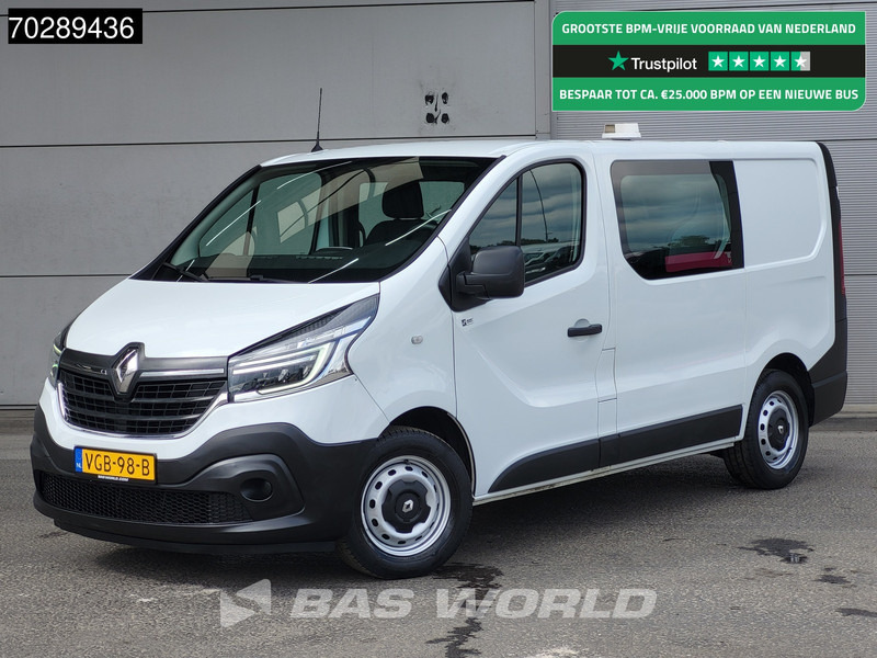 Renault Trafic 95pk Dubbel Cabine L1H1 LED Navi Airco Cruise Parkeersensoren Euro6 L1 DC Doka Mixto 6m3 Airco Cruise control - Легковой фургон: фото 1 Renault Trafic 95pk Dubbel Cabine L1H1 LED Navi Airco Cruise Parkeersensoren Euro6 L1 DC Doka Mixto 6m3 Airco Cruise control - Легковой фургон: фото 1