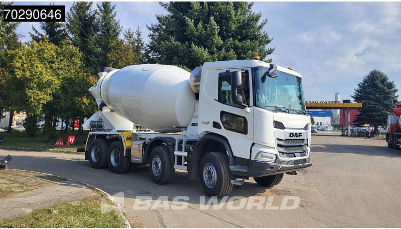 DAF XD 450 XD 8X4 NEW! 10m3 FML Mixer Automatic Big-Axle Euro 6 - Автобетоносмеситель: фото 2 DAF XD 450 XD 8X4 NEW! 10m3 FML Mixer Automatic Big-Axle Euro 6 - Автобетоносмеситель: фото 2