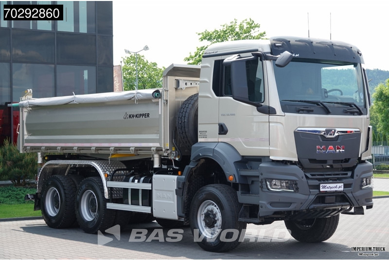 Новый Самосвал MAN TGS 33.480 TGS 6X6 6x6 3-Way Kipper Big-Axle Euro 6: фото 8
