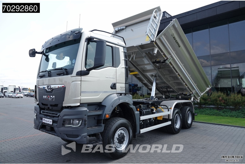 Новый Самосвал MAN TGS 33.480 TGS 6X6 6x6 3-Way Kipper Big-Axle Euro 6: фото 20