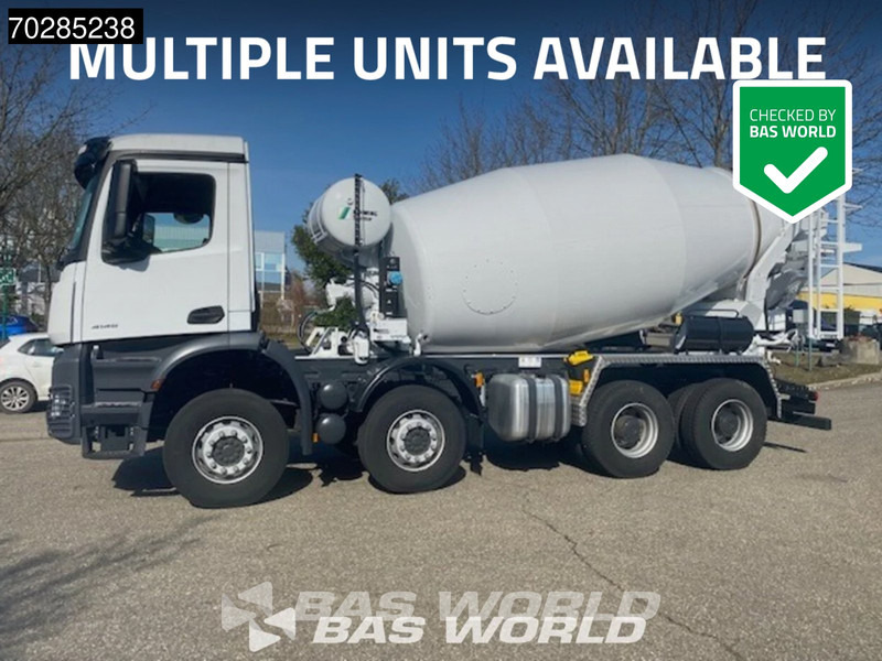 Mercedes-Benz Arocs 4145 8X4 10m3 Schwing Stetter mixer Manual Steelsuspension Euro 3 - Автобетоносмеситель: фото 1 Mercedes-Benz Arocs 4145 8X4 10m3 Schwing Stetter mixer Manual Steelsuspension Euro 3 - Автобетоносмеситель: фото 1