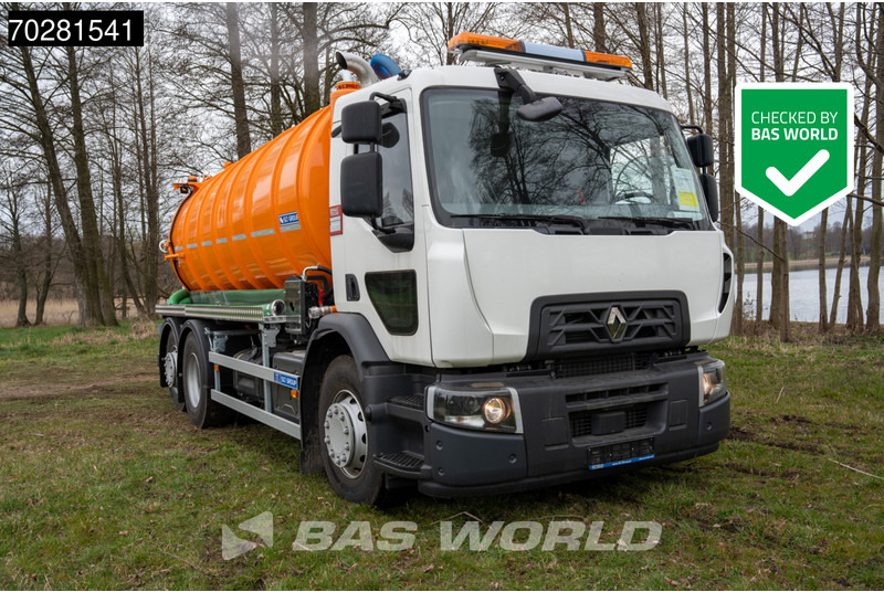Renault D 320 6X2 Vacuum tank Automatic Euro 6 - Ассенизатор: фото 1 Renault D 320 6X2 Vacuum tank Automatic Euro 6 - Ассенизатор: фото 1