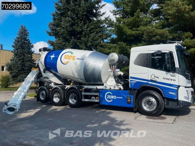 Volvo FMX 670 8X4 100% ELectric 490 kW 10m3 FML Mixer Lift/Steering Axle - Автобетоносмеситель: фото 5 Volvo FMX 670 8X4 100% ELectric 490 kW 10m3 FML Mixer Lift/Steering Axle - Автобетоносмеситель: фото 5