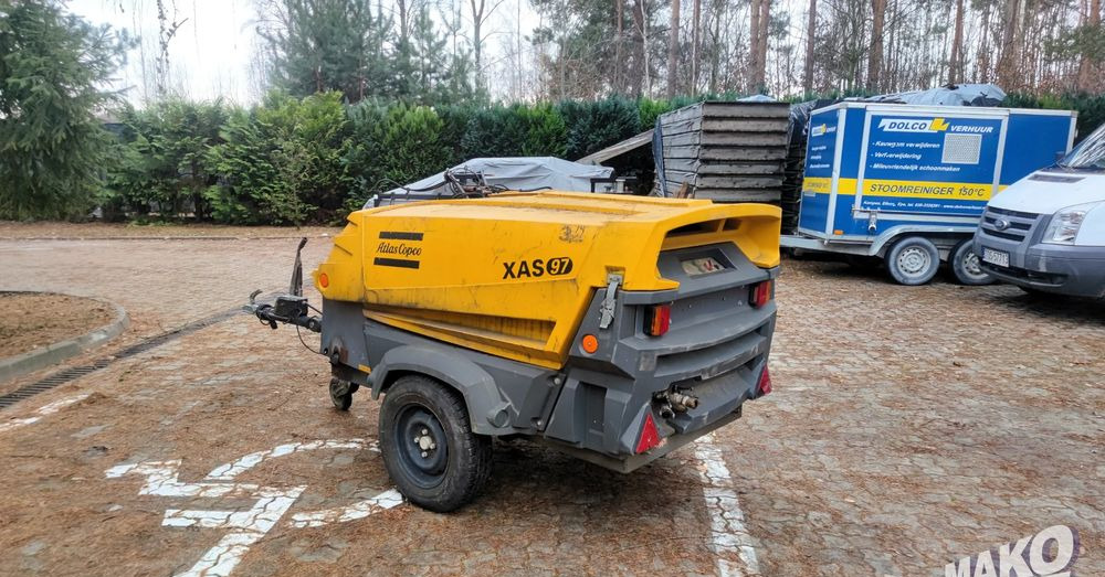 Atlas Copco XAS 97 DD PE - Электрогенератор: фото 3 Atlas Copco XAS 97 DD PE - Электрогенератор: фото 3