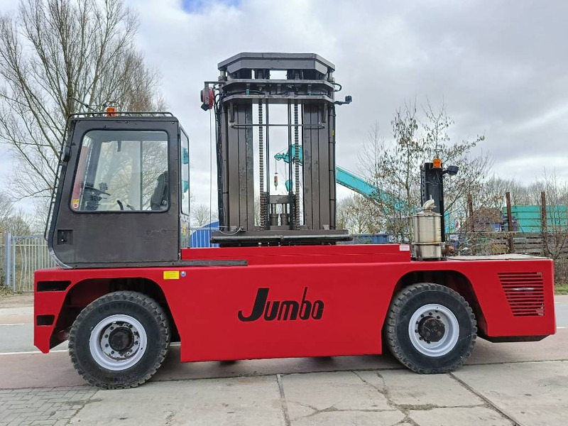 Jumbo J/SH 120/14/75 zijlader side forklift stapler 12 T - Боковой погрузчик: фото 4 Jumbo J/SH 120/14/75 zijlader side forklift stapler 12 T - Боковой погрузчик: фото 4