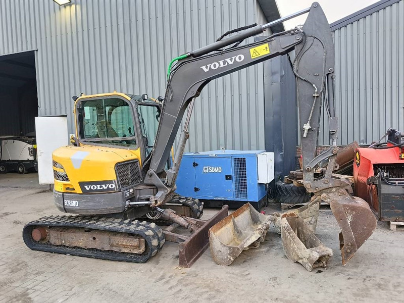 Мини-экскаватор Volvo ECR 58 D rups graafmachine tracked excavator bagge: фото 7