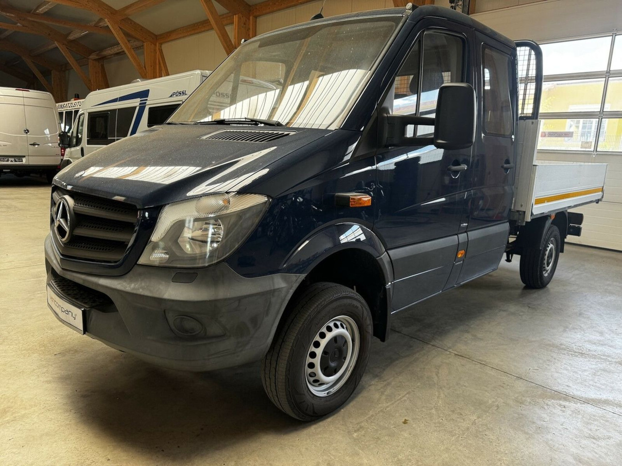 Mercedes-Benz Sprinter 313 CDI Doka 4x4 Allrad AHK 3.5t - Малотоннажный бортовой грузовик, Грузопассажирский фургон: фото 2 Mercedes-Benz Sprinter 313 CDI Doka 4x4 Allrad AHK 3.5t - Малотоннажный бортовой грузовик, Грузопассажирский фургон: фото 2