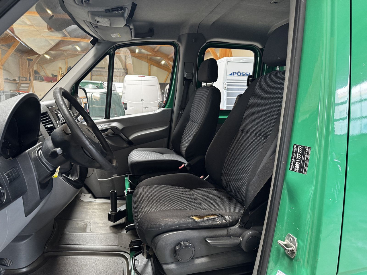 Малотоннажный бортовой грузовик, Грузопассажирский фургон Mercedes-Benz Sprinter 315 CDI Doka 4x4 Allrad Untersetzung: фото 10