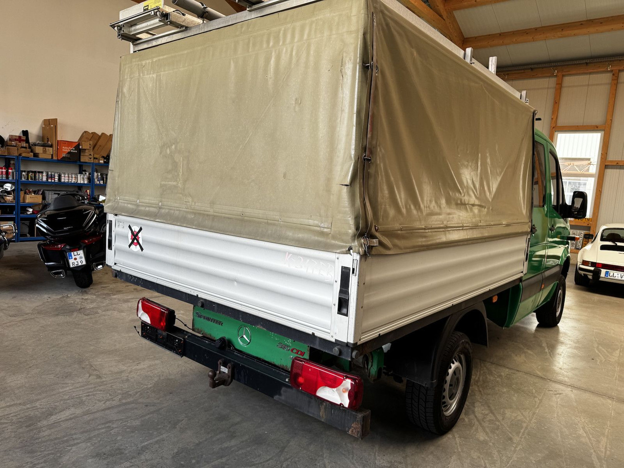 Малотоннажный бортовой грузовик, Грузопассажирский фургон Mercedes-Benz Sprinter 315 CDI Doka 4x4 Allrad Untersetzung: фото 6