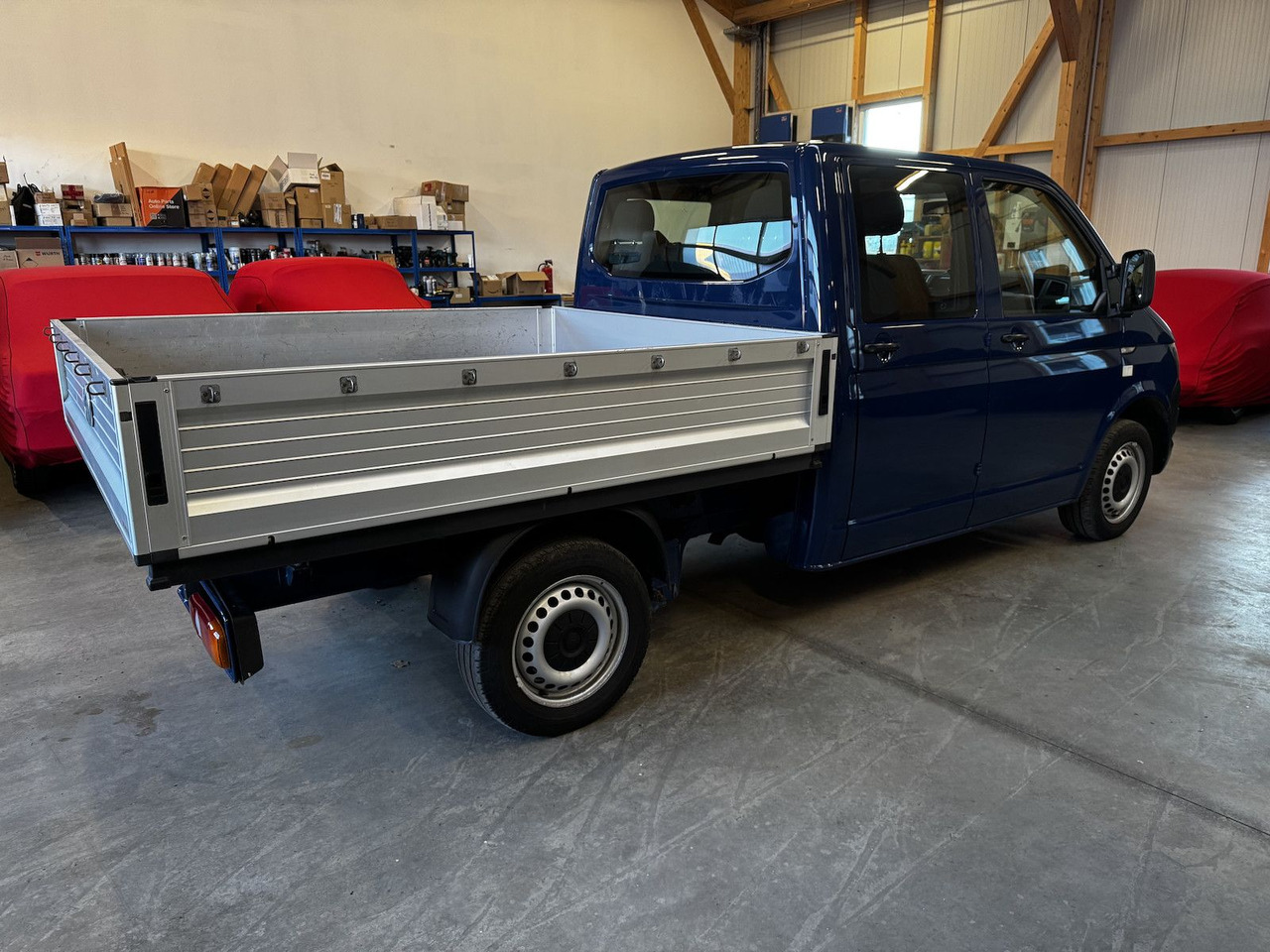 Volkswagen T6 Doka Pritsche 2.0 TDI 4Motion 4x4 indienblau - Малотоннажный бортовой грузовик: фото 5 Volkswagen T6 Doka Pritsche 2.0 TDI 4Motion 4x4 indienblau - Малотоннажный бортовой грузовик: фото 5