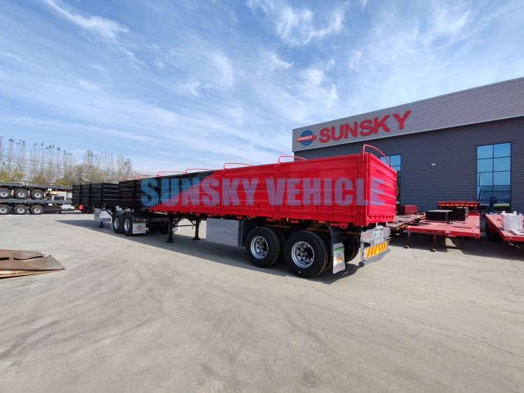 SUNSKY Interlink Semi Trailer - Полуприцеп бортовой/ Платформа: фото 4 SUNSKY Interlink Semi Trailer - Полуприцеп бортовой/ Платформа: фото 4