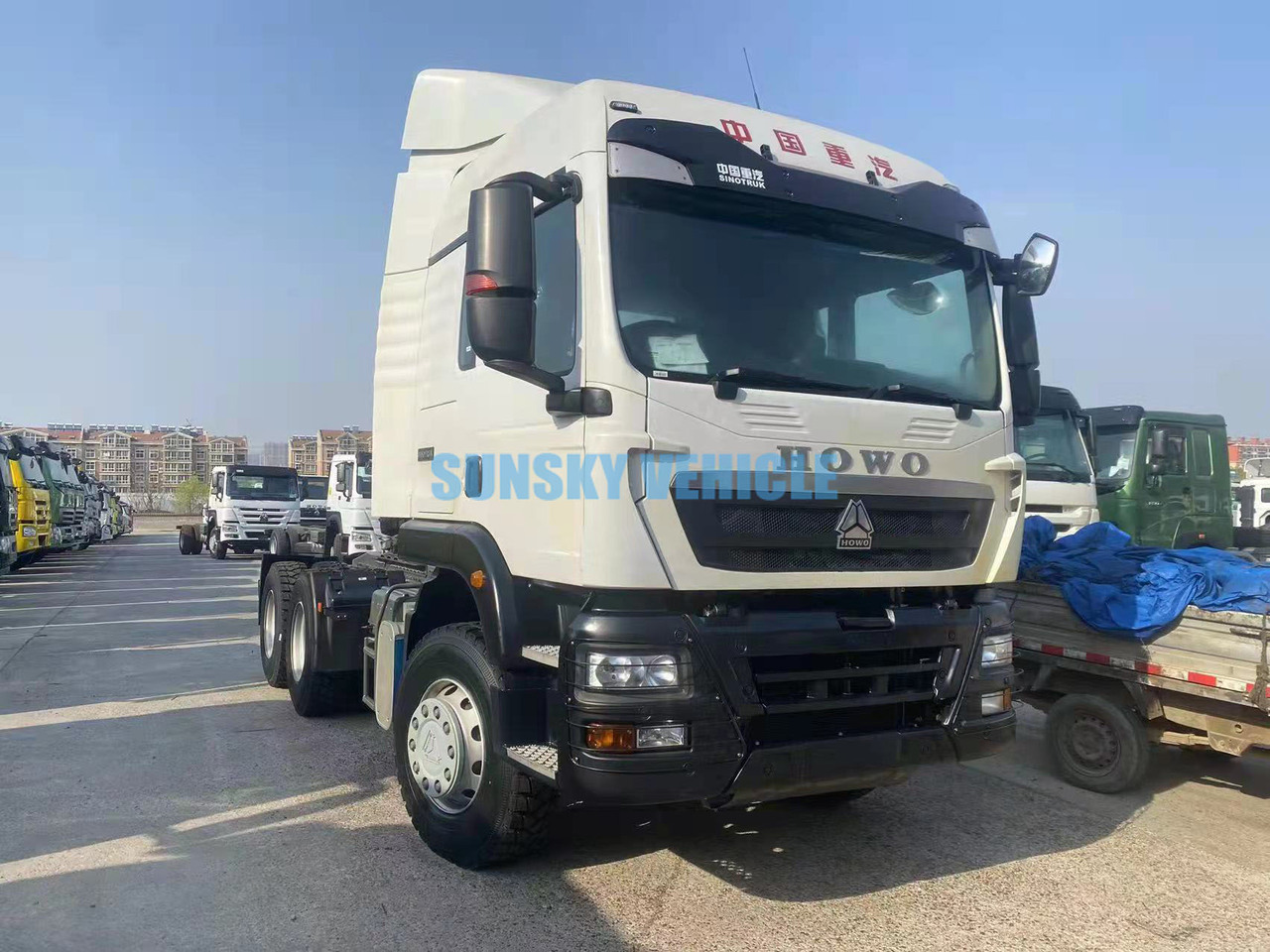 HOWO Brand New TX 6X4 400HP Tractor Head - Тягач: фото 1 HOWO Brand New TX 6X4 400HP Tractor Head - Тягач: фото 1