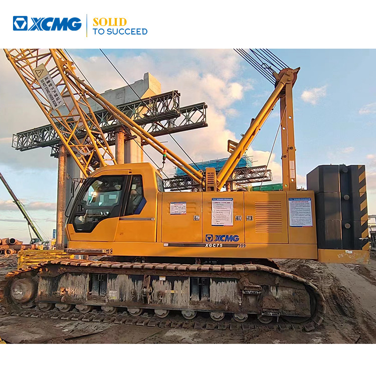 XCMG Official 75 Ton Mechanical Crawler Crane XGC75 Used Hydraulic Mobile Crane Hot Sale - Гусеничный кран: фото 1 XCMG Official 75 Ton Mechanical Crawler Crane XGC75 Used Hydraulic Mobile Crane Hot Sale - Гусеничный кран: фото 1