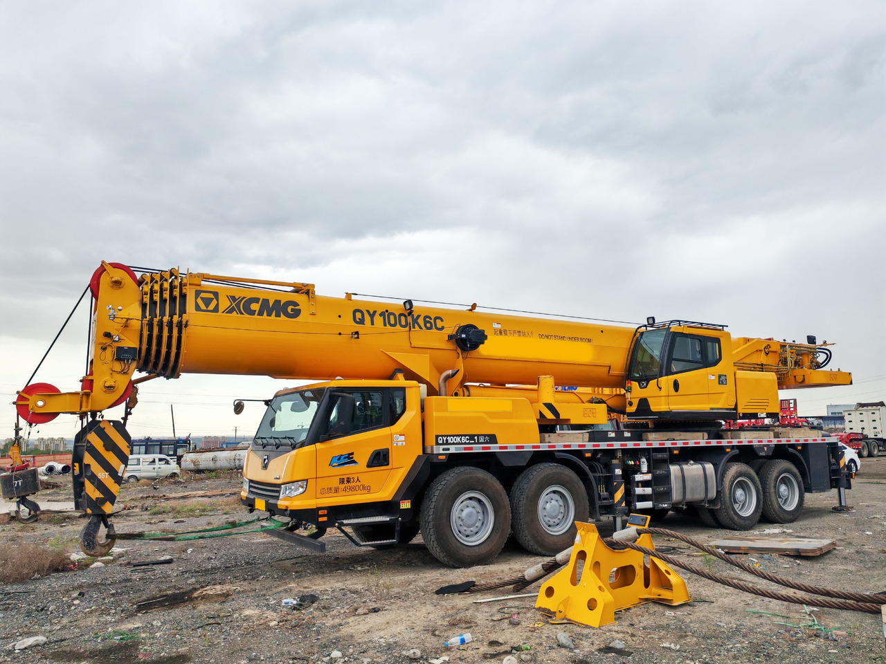 XCMG Official QY100K6C Second Hand Pickup Truck Crane 100t All Terrain Crane - Мобильный кран: фото 2 XCMG Official QY100K6C Second Hand Pickup Truck Crane 100t All Terrain Crane - Мобильный кран: фото 2