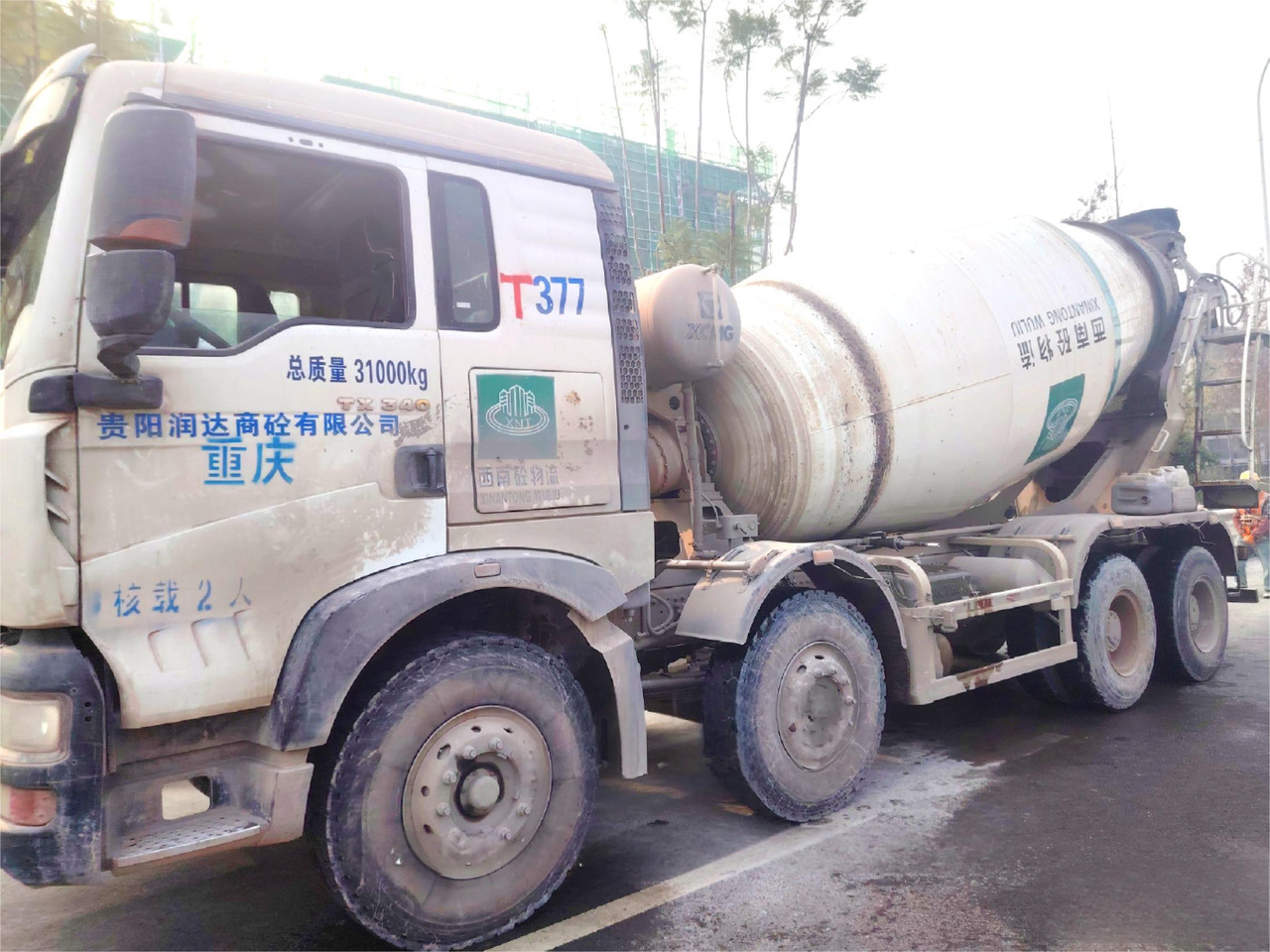 XCMG Official Used 12m³ Volumetric Concrete Mixer Truck G4804B Large Cement Mixer Hot Sale - Автобетоносмеситель: фото 2 XCMG Official Used 12m³ Volumetric Concrete Mixer Truck G4804B Large Cement Mixer Hot Sale - Автобетоносмеситель: фото 2