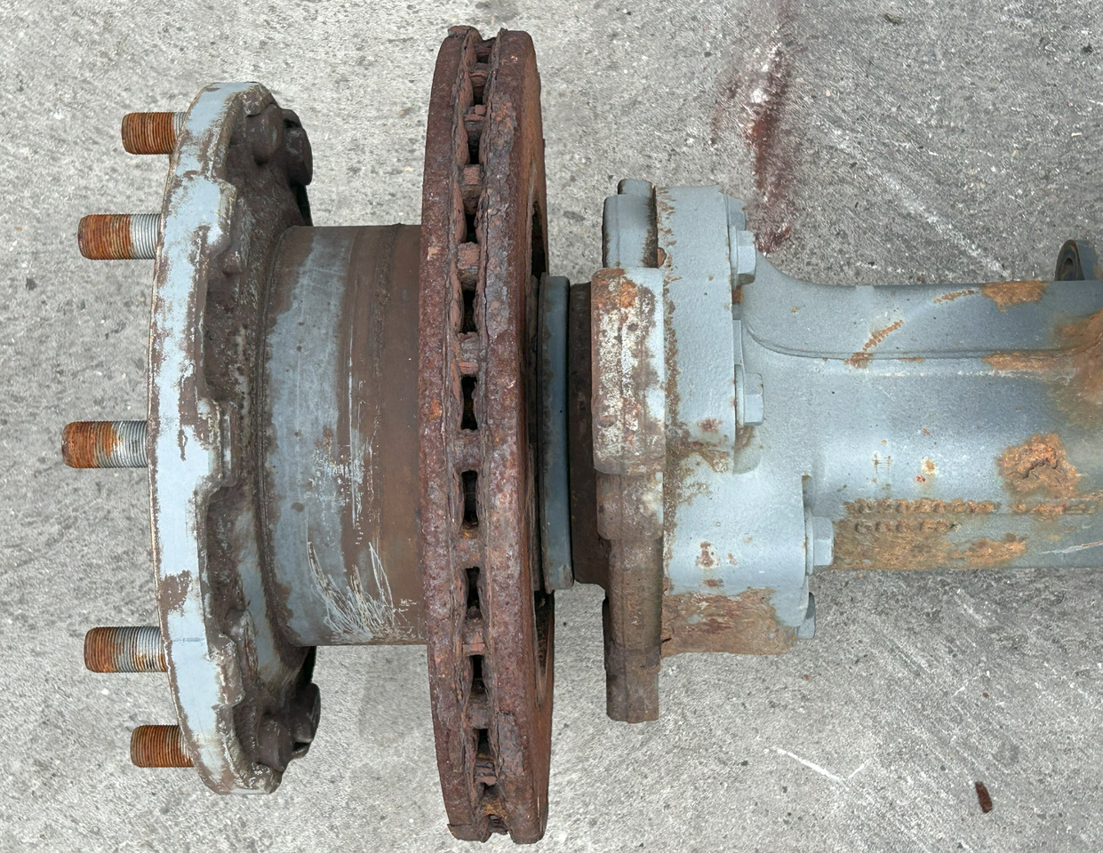 Задняя ось MERCEDES ACTROS MP4 TRAILING AXLE: фото 7
