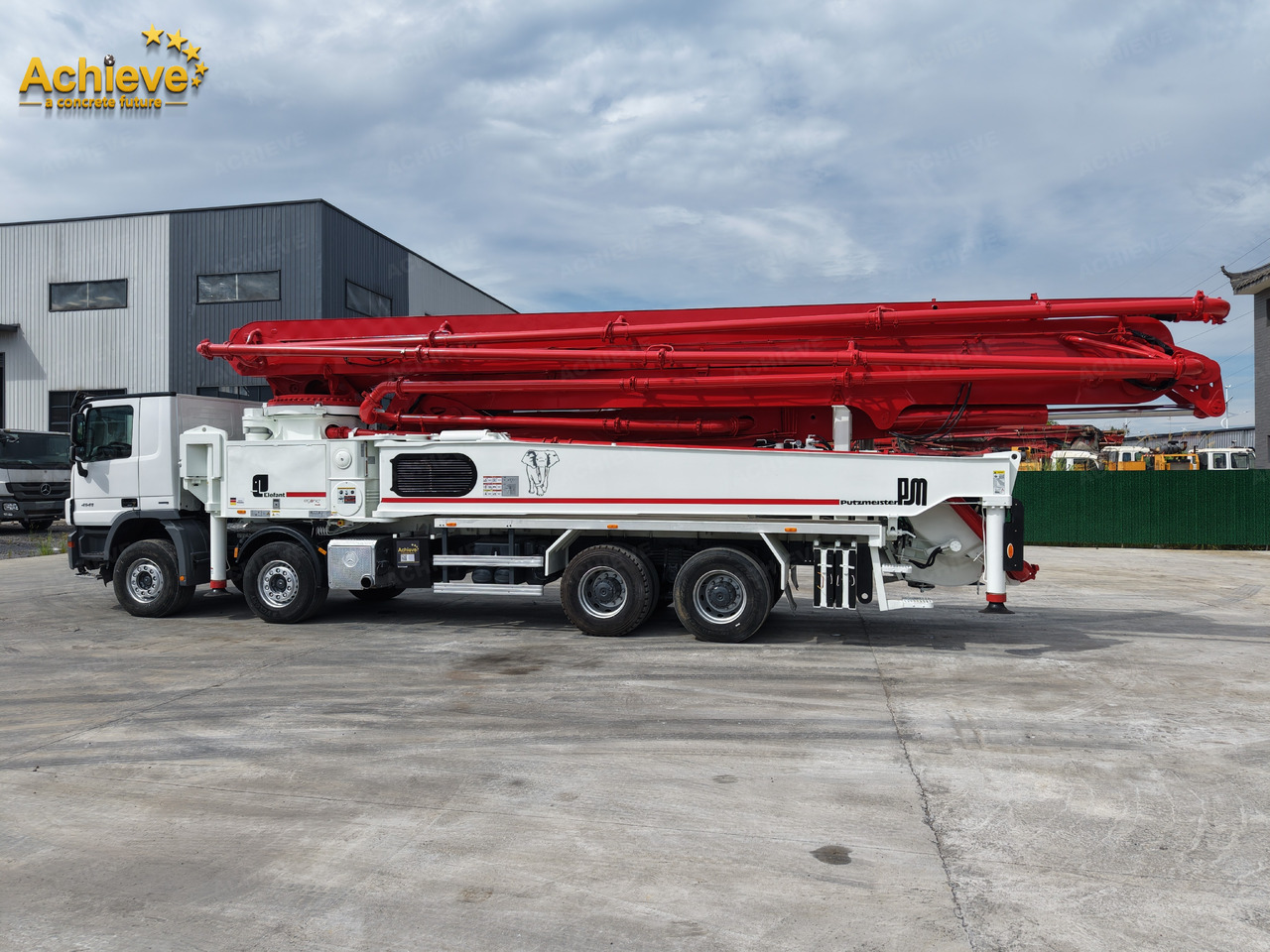 Putzmeister Putzmeister  M56-4RZ Actros 4141Mercedes-Benz Concrete pump truck 【ACHIEVE】TOP CONDITION!!! в лизинг Putzmeister Putzmeister  M56-4RZ Actros 4141Mercedes-Benz Concrete pump truck 【ACHIEVE】TOP CONDITION!!!: фото 23
