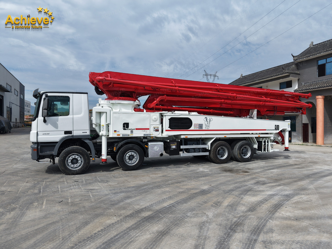 Putzmeister Putzmeister  M56-4RZ Actros 4141Mercedes-Benz Concrete pump truck 【ACHIEVE】TOP CONDITION!!! в лизинг Putzmeister Putzmeister  M56-4RZ Actros 4141Mercedes-Benz Concrete pump truck 【ACHIEVE】TOP CONDITION!!!: фото 21