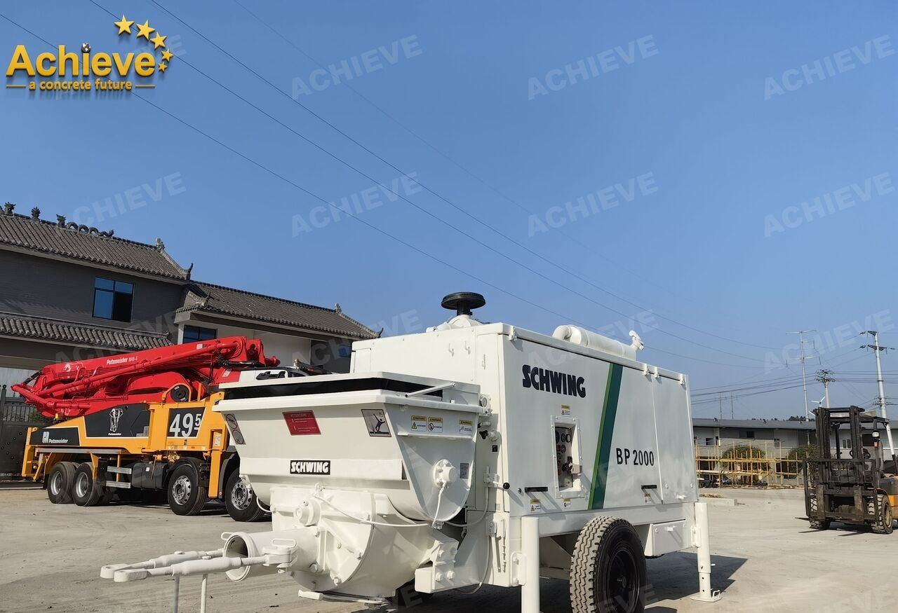 Schwing BP2000 5000kg 2008 Concrete Pump With Brand New High Quality【ACH - Бетононасос стационарный: фото 5 Schwing BP2000 5000kg 2008 Concrete Pump With Brand New High Quality【ACH - Бетононасос стационарный: фото 5