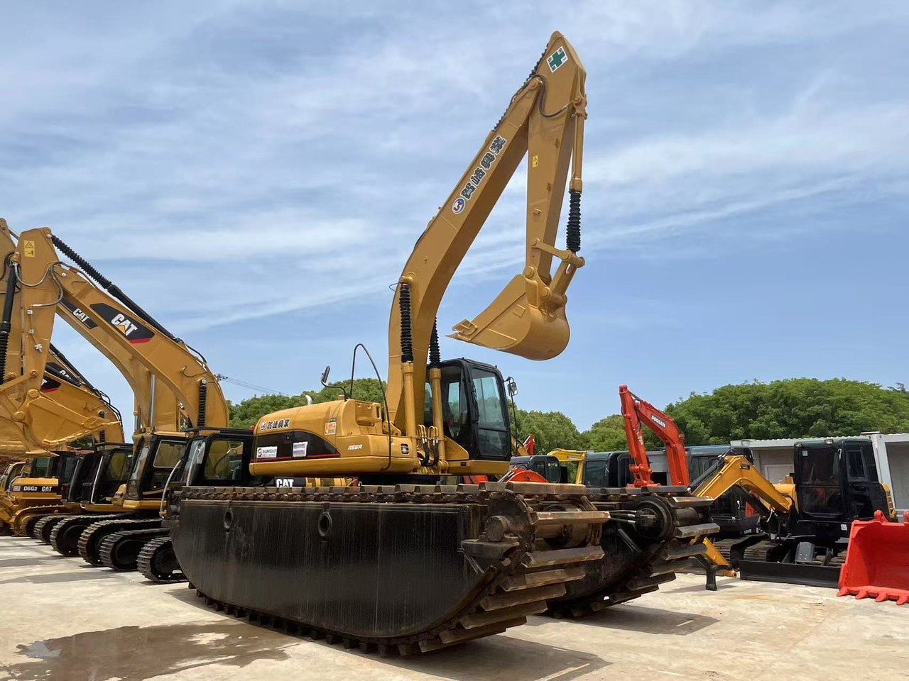 Caterpillar Amphibious Hydraulic Crawler Excavator CAT 320CL for Sale Swamp Buggy Excavator Popular sale to Nigeria - Водный экскаватор: фото 1 Caterpillar Amphibious Hydraulic Crawler Excavator CAT 320CL for Sale Swamp Buggy Excavator Popular sale to Nigeria - Водный экскаватор: фото 1