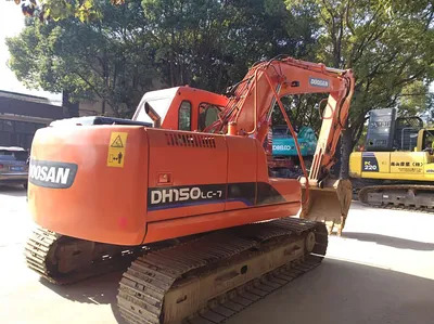 Second Hand 15 Ton Hydraulic Excavator Doosan Dh150-7 on Sale - Гусеничный экскаватор: фото 1 Second Hand 15 Ton Hydraulic Excavator Doosan Dh150-7 on Sale - Гусеничный экскаватор: фото 1