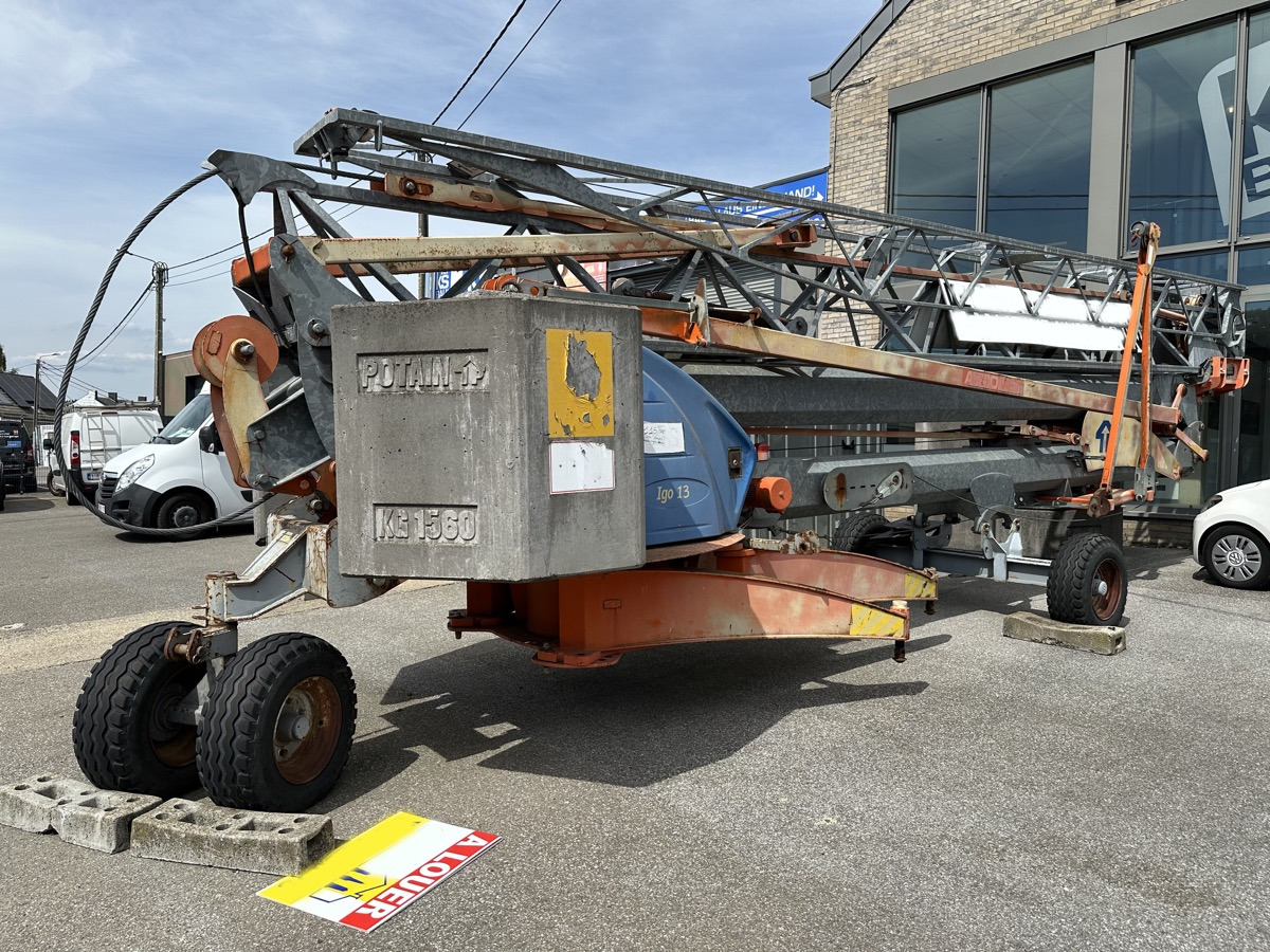 POTAIN IGO 13 - Быстромонтируемый башенный кран: фото 1 POTAIN IGO 13 - Быстромонтируемый башенный кран: фото 1