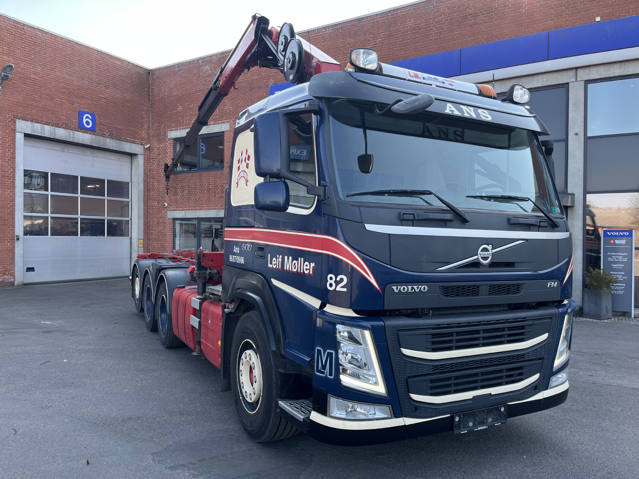 Volvo FM 500 8x4 - Тросовый мультилифт, Автоманипулятор: фото 1 Volvo FM 500 8x4 - Тросовый мультилифт, Автоманипулятор: фото 1