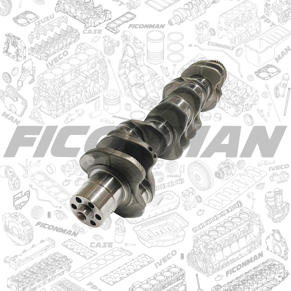 FPT CASE IVECO Cursor9 Euro 6 F2CFE612 A/B/D CRANKSHAFT 379916 504128849 504345845 - Коленчатый вал для Грузовиков: фото 2 FPT CASE IVECO Cursor9 Euro 6 F2CFE612 A/B/D CRANKSHAFT 379916 504128849 504345845 - Коленчатый вал для Грузовиков: фото 2