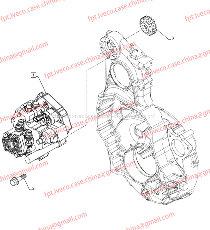 FPT IVECO CASE Cursor9 Euro 6 F2CFE612 A/B/D F2CFE614A*B041/F2CGE614F*V004 5802431166 Fuel Pump 504188076 - Топливный насос: фото 4 FPT IVECO CASE Cursor9 Euro 6 F2CFE612 A/B/D F2CFE614A*B041/F2CGE614F*V004 5802431166 Fuel Pump 504188076 - Топливный насос: фото 4