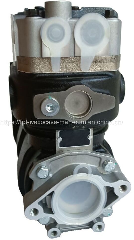 FPT IVECO CASE Cursor9 F2CFE614A*B041/F2CGE614F*V004 5802431166 Double cylinder air pump 504293730/5802497411 - Пневмокомпрессор: фото 4 FPT IVECO CASE Cursor9 F2CFE614A*B041/F2CGE614F*V004 5802431166 Double cylinder air pump 504293730/5802497411 - Пневмокомпрессор: фото 4