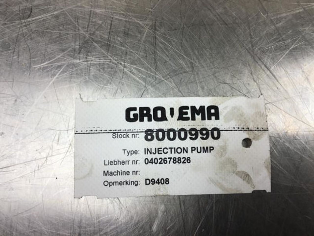 Bosch Fuel Injection Pump D9408 - Топливный насос: фото 3 Bosch Fuel Injection Pump D9408 - Топливный насос: фото 3