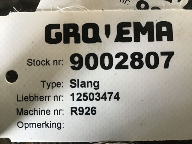 Liebherr A928 / R926 / R930 - Впускная труба: фото 1 Liebherr A928 / R926 / R930 - Впускная труба: фото 1