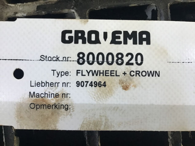 Liebherr Flywheel - Маховик: фото 3 Liebherr Flywheel - Маховик: фото 3