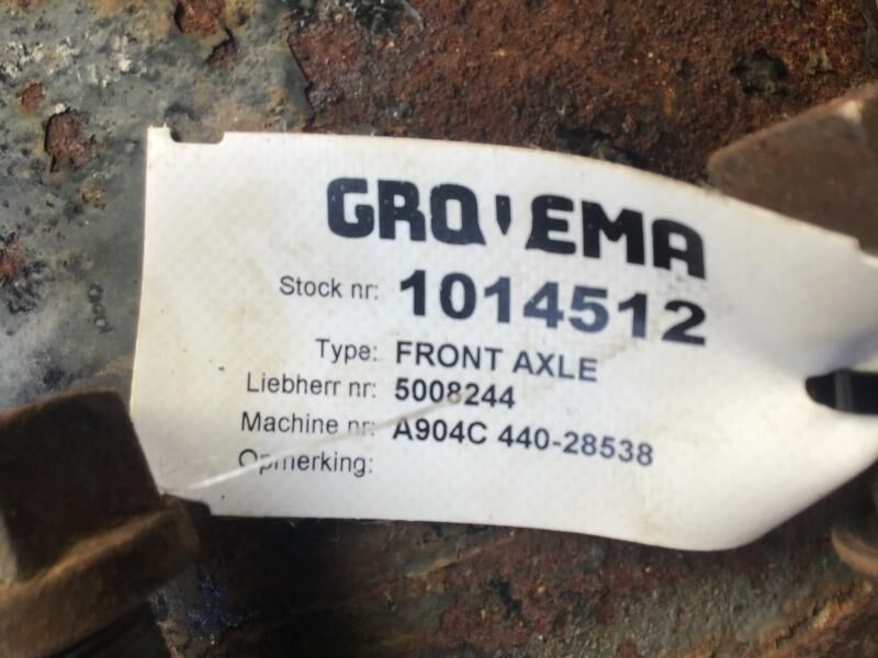 Liebherr Front Axle - Ось и запчасти: фото 3 Liebherr Front Axle - Ось и запчасти: фото 3