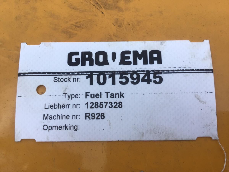 Liebherr Fuel Tank - Топливный бак: фото 3 Liebherr Fuel Tank - Топливный бак: фото 3