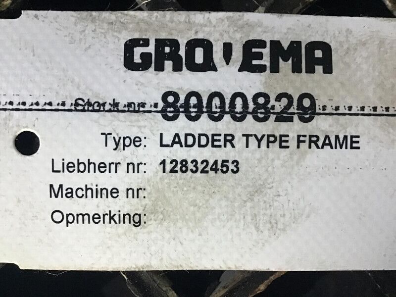 Liebherr Ladder Type Frame - Кабина и интерьер: фото 3 Liebherr Ladder Type Frame - Кабина и интерьер: фото 3