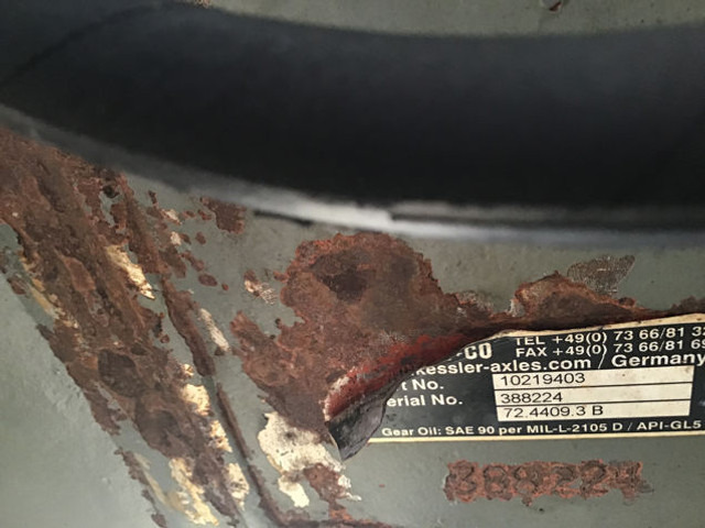 Ось и запчасти Liebherr REAR AXLE: фото 11 Ось и запчасти Liebherr REAR AXLE: фото 11