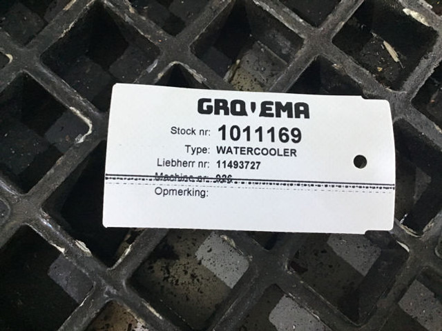 Радиатор Liebherr Watercooler: фото 10