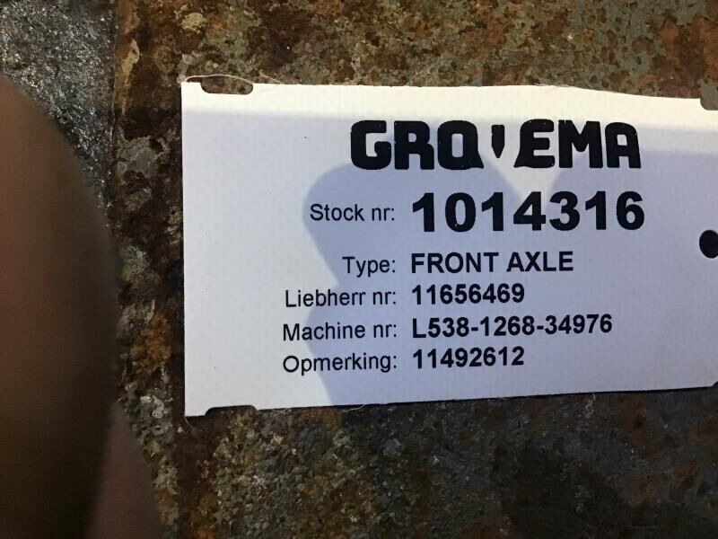Liebherr front axle - Ось и запчасти: фото 3 Liebherr front axle - Ось и запчасти: фото 3