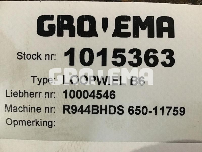 Liebherr R932 Li / R932 Li T / R934 / R934B / R934C / R942 LI / R944 - Запчасти: фото 1 Liebherr R932 Li / R932 Li T / R934 / R934B / R934C / R942 LI / R944 - Запчасти: фото 1