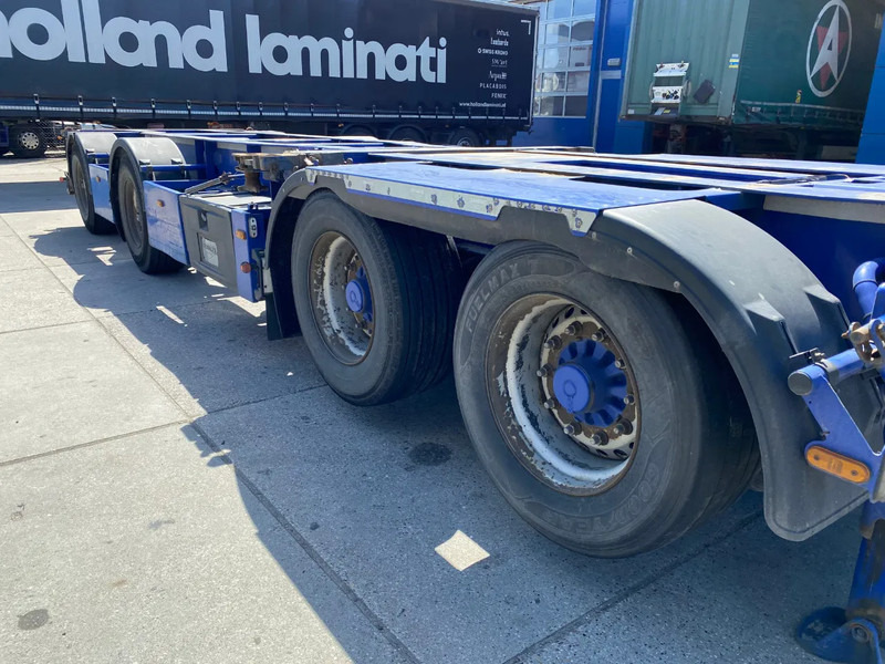Полуприцеп-контейнеровоз/ Сменный кузов Broshuis 2Connect 2AKCC / 4 Axles / 3x Steering Axle / 2x Lift Axle: фото 7