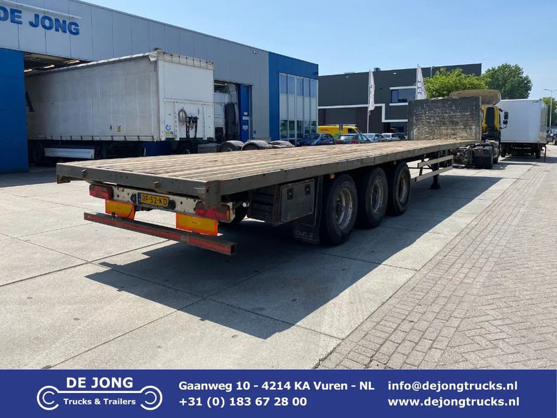Groenewegen DRO-12-27 / Plateau Trailer / Hard-Wood Floor / BPW + Drum - Полуприцеп бортовой/ Платформа: фото 1 Groenewegen DRO-12-27 / Plateau Trailer / Hard-Wood Floor / BPW + Drum - Полуприцеп бортовой/ Платформа: фото 1