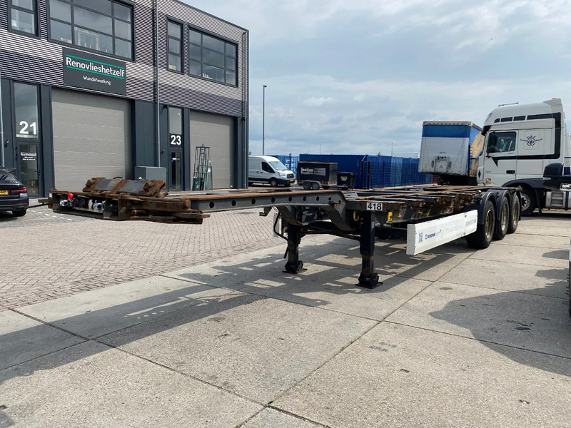 Krone SD 27 / Container Chassis / BPW + Drum / 1x Extendable / 45 FT - Полуприцеп-контейнеровоз/ Сменный кузов: фото 4 Krone SD 27 / Container Chassis / BPW + Drum / 1x Extendable / 45 FT - Полуприцеп-контейнеровоз/ Сменный кузов: фото 4