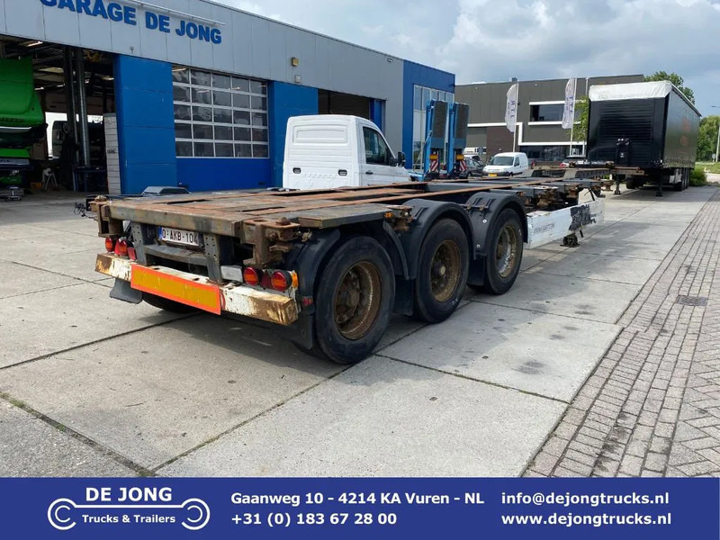 Krone SD 27 / Container Chassis / BPW + Drum / 1x Extendable / 45 FT - Полуприцеп-контейнеровоз/ Сменный кузов: фото 1 Krone SD 27 / Container Chassis / BPW + Drum / 1x Extendable / 45 FT - Полуприцеп-контейнеровоз/ Сменный кузов: фото 1