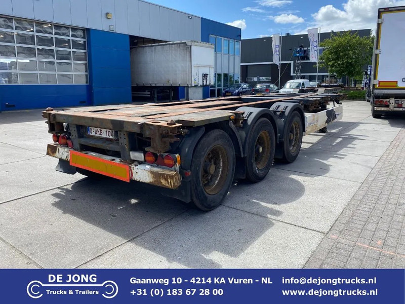 Krone SD 27 / Container Chassis / BPW + Drum / 1x Extendable / 45 FT - Полуприцеп-контейнеровоз/ Сменный кузов: фото 1 Krone SD 27 / Container Chassis / BPW + Drum / 1x Extendable / 45 FT - Полуприцеп-контейнеровоз/ Сменный кузов: фото 1