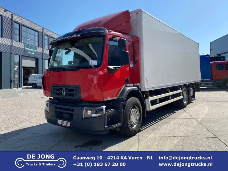 Renault D Wide 320 6x2/4 / Closed box / Dhollandia - Грузовик с закрытым кузовом: фото 1 Renault D Wide 320 6x2/4 / Closed box / Dhollandia - Грузовик с закрытым кузовом: фото 1